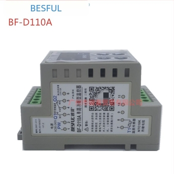 BF-D110A hőmérsékletszabályozó; egycsatornás hűtési és fűtési funkció; sínre szerelhető kivitel; víz és levegő mérésére; működési feszültség AC 80–240 V