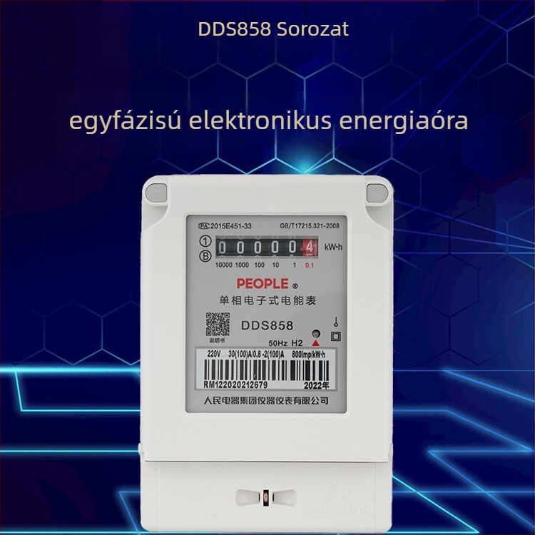DDS858 Egyfázisú elektronikus energiamérő háztartási használatra — People's Electrical Appliance, Délkelet-ázsiai piac