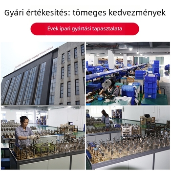 Chuanyi ütésálló nyomásmérő, sárgaréz Bourdon cső, víznyomás, ipari rozsdamentes acél