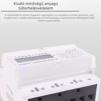Háromfázisú, négyvezetékes elektronikus energia-mérő, 3VA1, kompatibilis többfunkciós feszültség-, áram- és teljesítménymérővel