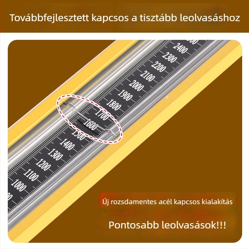 Ötvözetből készült nyomásmérő természetes gázhoz, U-alakú kivitelben és speciális tömlő a nyomás méréséhez