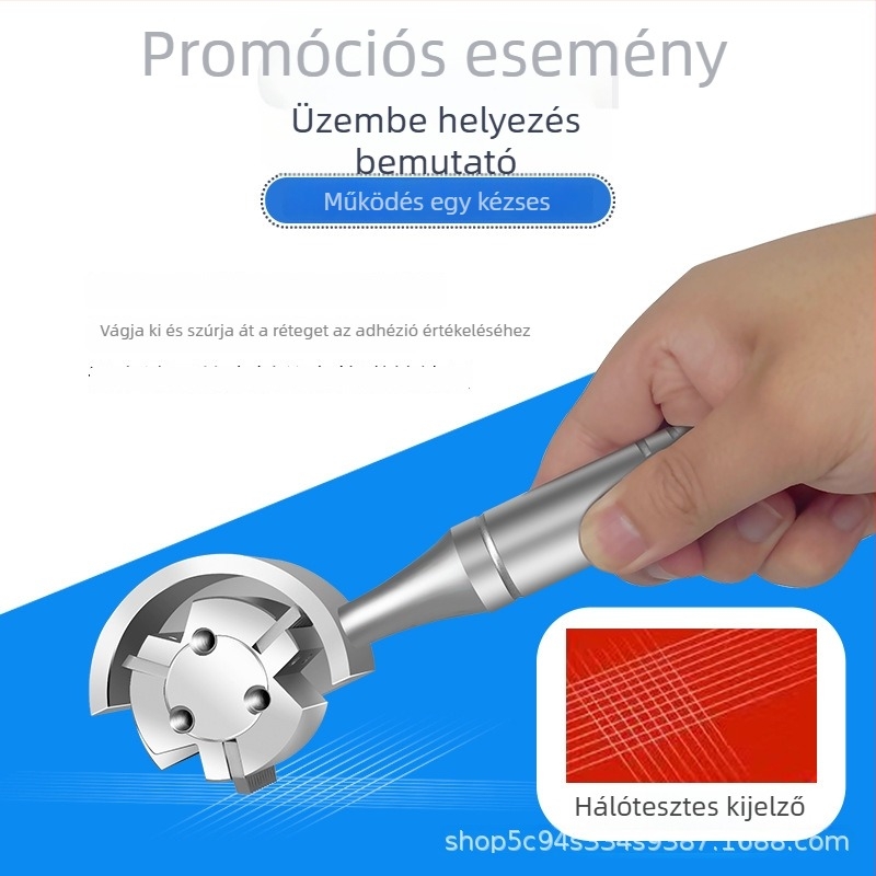 Kemai QHF-A Adhéziós teszt kés készlet festékléfilmhez – keresztezett vágási minta