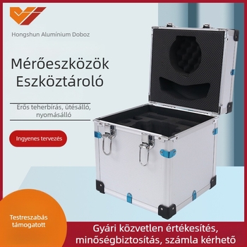 Alumíniumötvözetű repülő doboz berendezésekhez – keret alumíniumötvözet, stílus eszköztároló, terhelhetőség 15 kg