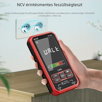 NF-625 Digitális multiméter, nagy pontosságú, teljesen automata, égés elleni védelem, digitális kijelző