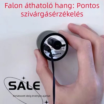 Ipari vezeték nélküli akusztikus detektor vízszivárgások és fal- és csőhang észlelésére