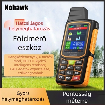 Földművelésre szolgáló mérőeszköz — nagy pontosságú, kézi és járműre szerelt földmérő eszköz; méri területeket (Termékkód: 4653645345634563)