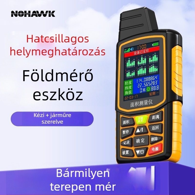 Földművelésre szolgáló mérőeszköz — nagy pontosságú, kézi és járműre szerelt földmérő eszköz; méri területeket (Termékkód: 4653645345634563)