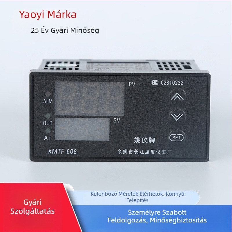 XMTG-608 sorozat digitális hőmérséklet-szabályozó digitális kijelzővel, 220V, Yao Yi márka