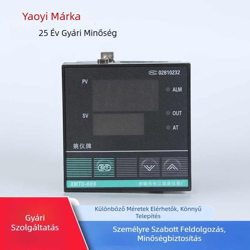 XMTG-608 sorozat digitális hőmérséklet-szabályozó digitális kijelzővel, 220V, Yao Yi márka