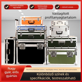 Egyedi gyártású repülőtok alumínium ötvözet kerettel, tűzálló lemezzel és EVA béléssel