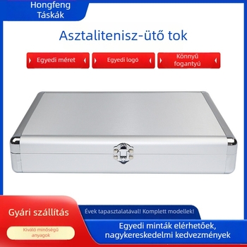 Hongfeng Hordozható Szerszámos Doboz – Alumíniumötvözet Asztalitenisz Ütő Doboz