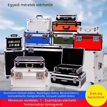 Flight Case eszközök és felszerelések szállítására | Alumíniumötvözet keret, vastag tűzálló tábla, EVA bélés