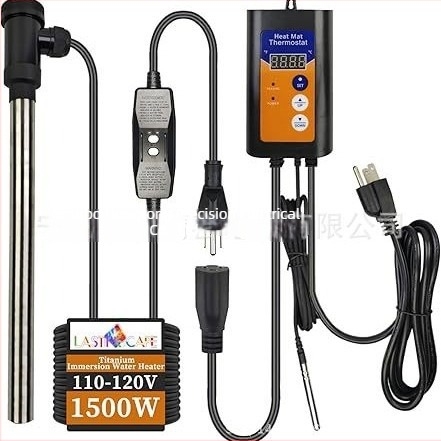 Termosztát, USA szabvány, intelligens, digitális kijelző, 1.8 m tápkábel, 16 AWG