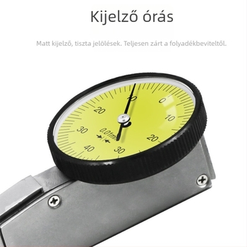 Mechanikus dialindikátor 0-10 mm, mutatótípus, pontosság 0,01 mm