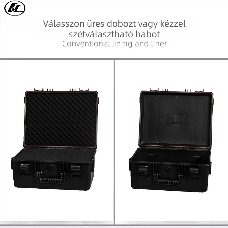 Good box műanyag hordozható szerszámtartó doboz EM2816, eszközök, műszerek és elektromos felszerelés tárolására