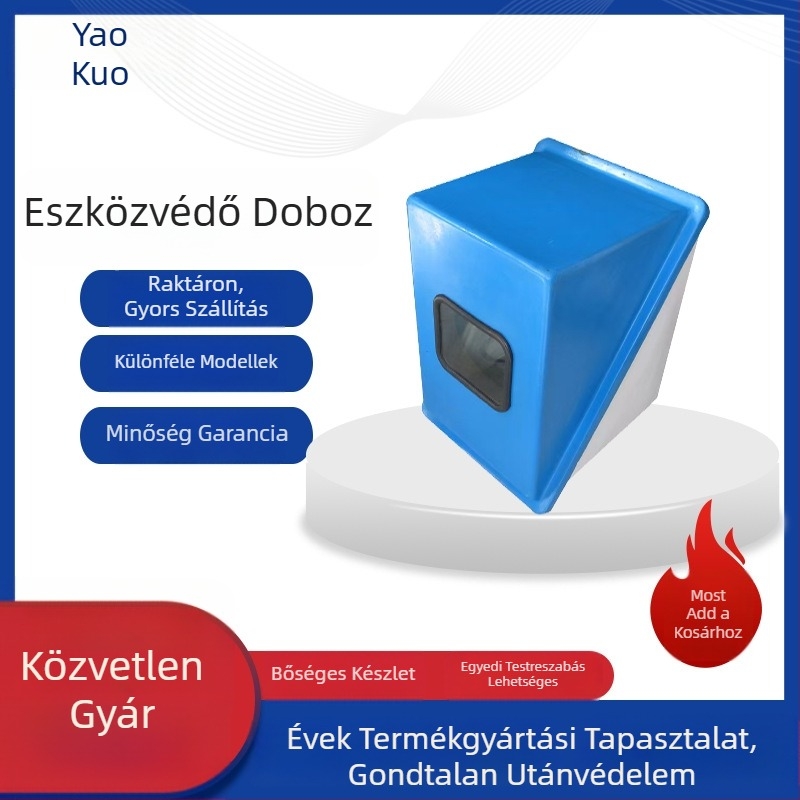 Üvegszál-erősítésű függőleges műszeres doboz, testreszabható, közepes keménység, kapacitás igény szerint