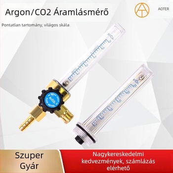 CO2 áramlásmérő szerelvény — CO2 áramlásmérő, mérési tartomány 5, cső-tervezés