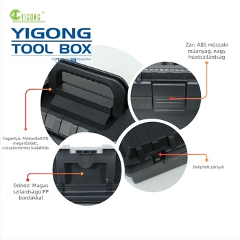 Mi Series Műanyag szerszámtartó doboz - tároló és szerszámkészlet