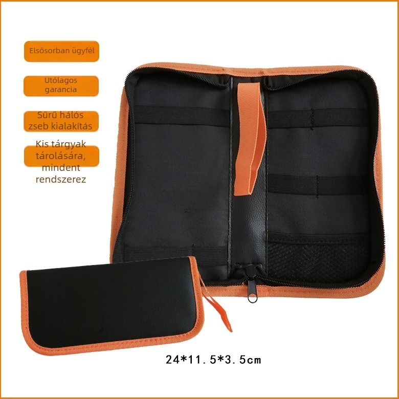 MIQIHU hardver szerszámkészlet táska, keret karton+PU+210D szalag, hardver tárolási sorozat, Guangdong eredet, teherbírás 5