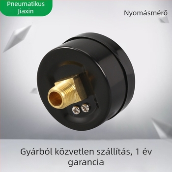 Légforrás-hoz készült precíz nyomásmérő, Y-40 axiális, Y-50 keret nélküli, tartomány 0-1.0, pontosság 0.01, Ø50 mm, környezeti hőmérséklet 10-60