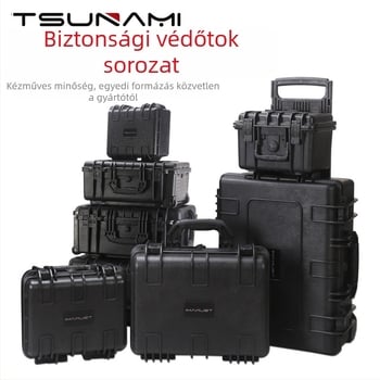 Testreszabható fotóberendezés-tároló trolikoffer — PP anyag, hordozható húzókarral, merev tok, testreszabható kapacitás