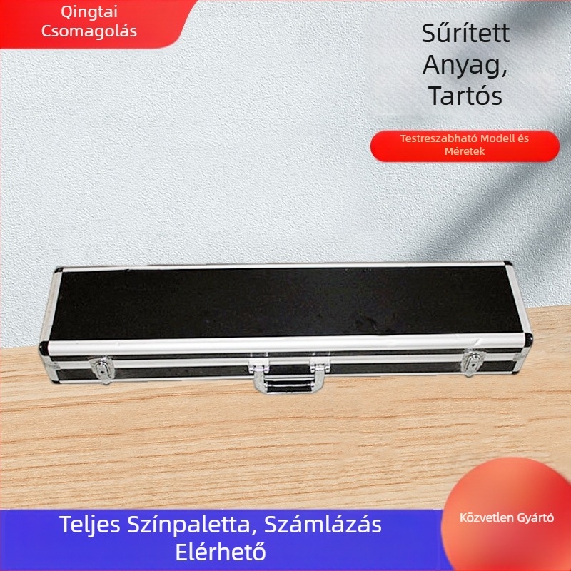 Alumíniumötvözetes szerszámosláda, hordozható szerszámtároló doboz, termékkód Toolbox