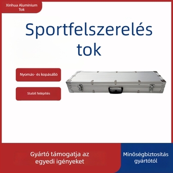 Alumíniumötvözetes szerszámosláda sportfelszereléshez — többfunkciós szállító tok