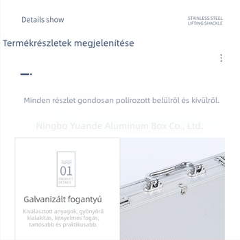 Alumíniumötvözet chip-doboz bársony csomagolással és sűrűséglemez-konstrukcióval — hordozható szórakoztató tároló