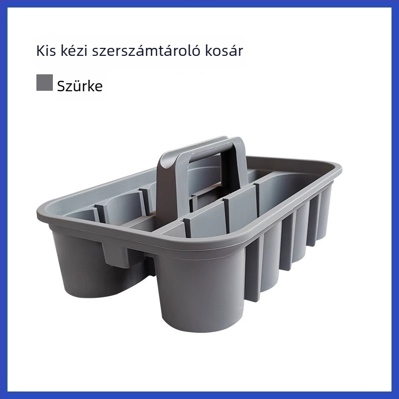 Plasztikus szerszámtartó doboz, kézi szerszámkosár, szerszámok és műszerek tárolására, Jiangxi eredetű, erős teherbírás