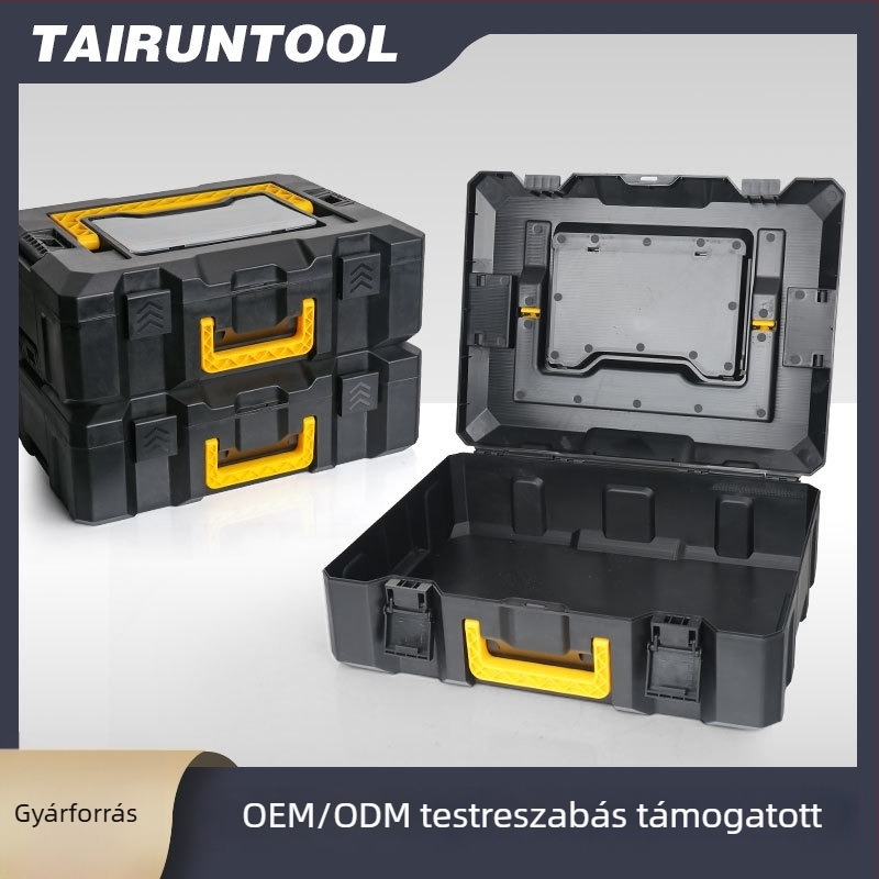 Műanyag szerszámtartó – hordozható, többszintű és bővíthető, Stacking Toolbox sorozat