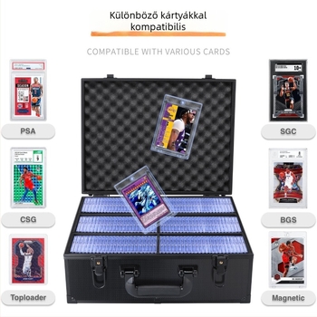 Philharmonic fém szerszámos doboz kártyák tárolására