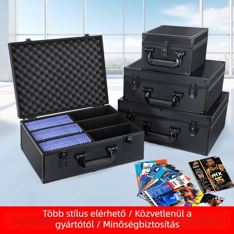Philharmonic fém szerszámos doboz kártyák tárolására