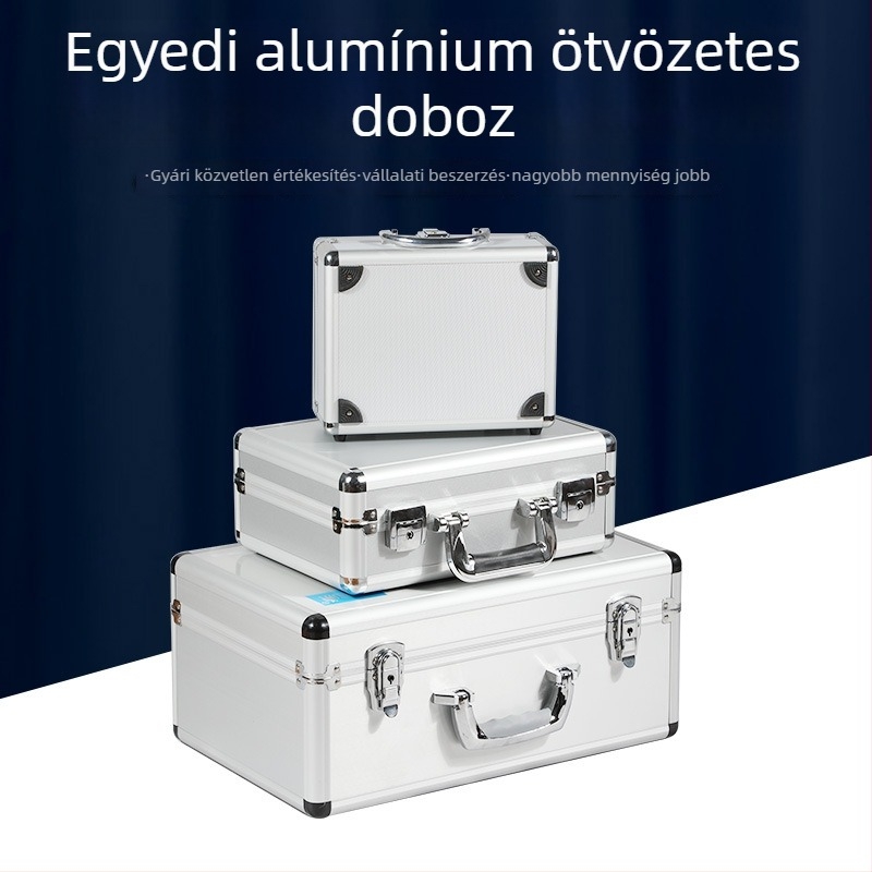 Alumínium ötvözetű szerszámos doboz, Sanjia, műszeres doboz sorozat, testreszabott teherbírás, keret alumíniumcsőből
