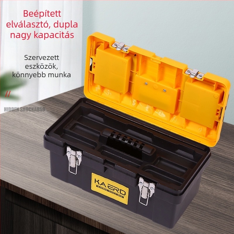 Nip Deer ABS műanyag szerszámos doboz autó tároláshoz, 500 kg teherbírású, mérnöki minőségű vázzal