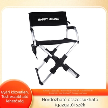 Happy alumíniumötvözet kültéri rendező szék – összecsukható, retro stílus