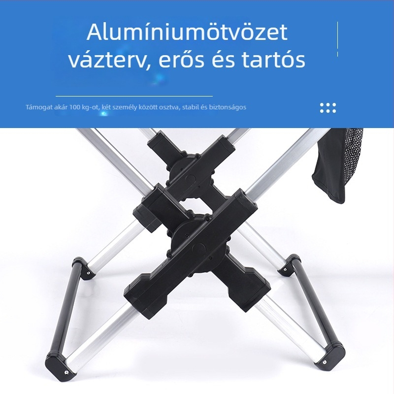 Happy alumíniumötvözet kültéri rendező szék – összecsukható, retro stílus