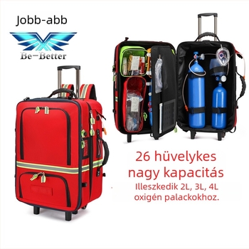 Bolida Tie Rod Kit – Kerekes táskák szerszámkészlet, orvosi szerszámos tároló, eszközök tárolása, terhelhetőség 35 kg