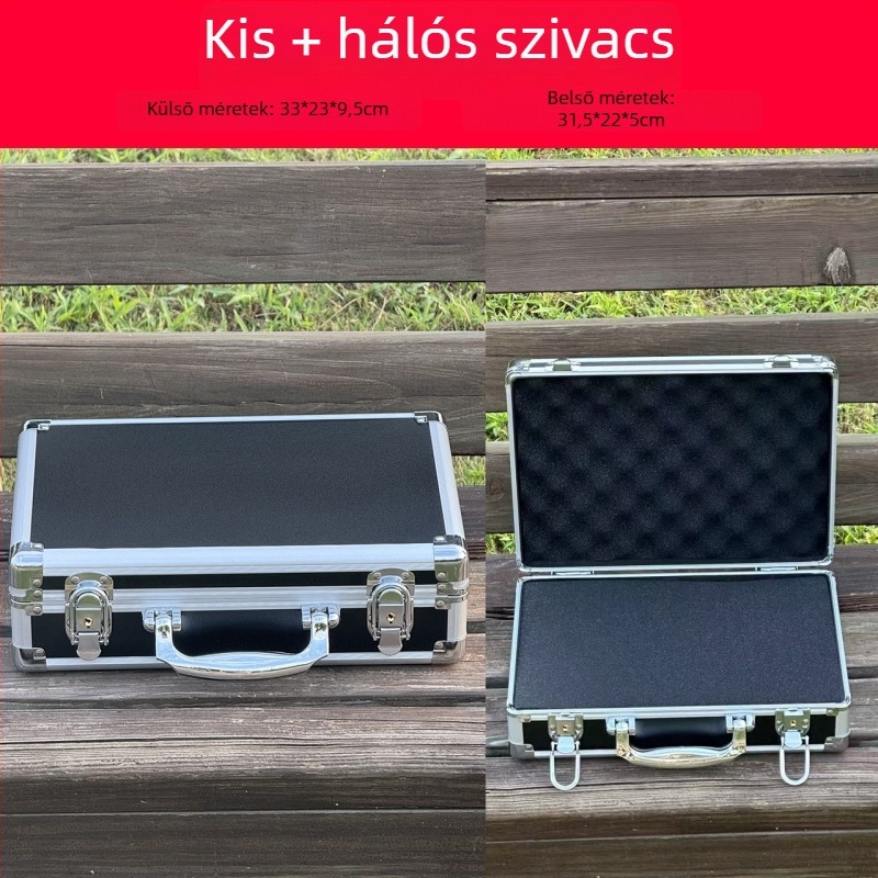 Felszereléshez szállító koffer, ütésálló, katonai minőségű, hordozható