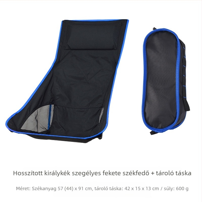Campleader Moon Chair textilpótlás kültéri összecsukható székre, Oxford anyag, összecsukható
