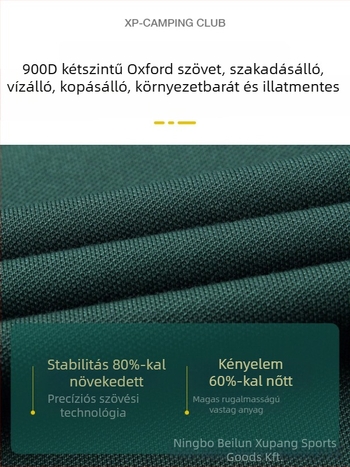 Rozsdamentes acél összecsukható kempingszék, ultrakönnyű, hordozható kültéri használatra, horgászathoz