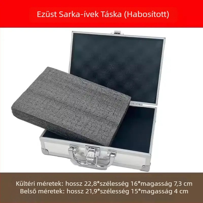 Hordozható műanyag szerszámkészlet jelszavas zárakkal