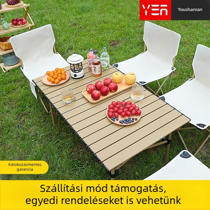YouShanRan Kültéri összecsukható szék — szénacél váz, 600D Oxford vászon, összecsukható Holdszék kempinghez