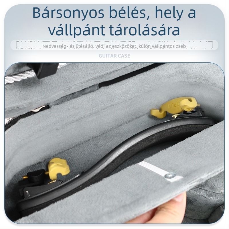 Hegedűtok – ultrakönnyű, hordozható; Márka Busen, Modell Violin case 4, Anyag: részletekért érdeklődjön
