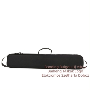 Elektromos fúvós hangszer táska, EVA anyagból, formázott kialakítás, ultra könnyű, görbült vállpántok, Happy márka