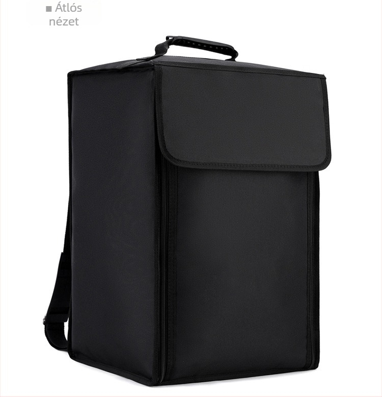 Kahong dob hangszer táska, Oxford anyagból, vízálló, ultra könnyű, görbült vállpánttal