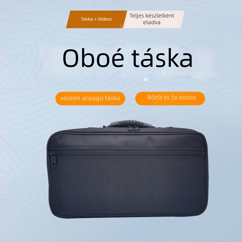 OBOE tok hátizsákkal, vászon borítással és bőr dobozzal