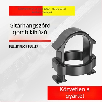 Elektromos gitár gomb kinyomó eszköz, ABS anyag, gombcsere kiegészítő