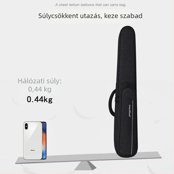 Saxofon táska Oxford anyagból, belső habosított, ultra könnyű, kopásálló, vállon és hátizsákként hordozható