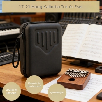 Kalimba Tok – 17–21 billentyű, EVA hab, ütésálló, vízálló, belső párnázott