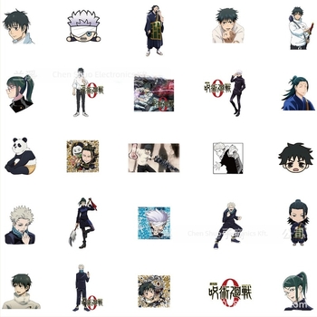 Jujutsu Kaisen matrica készlet – Spell Return War Ghost Night Show Edition, modell FE110, öntapadó, súly 25 g